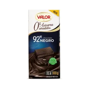 شکلات تلخ بدون شکر 92 درصد والور valor