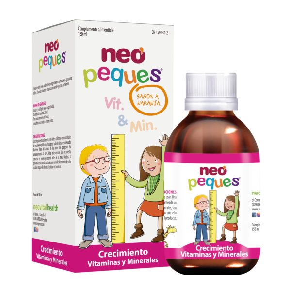 شربت ویتامین برای افزیش قد و رشد کودک NEO PEQUES Crecimiento