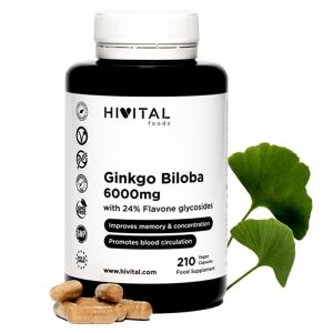 قرص جینکو بیلوبا Ginkgo Biloba 6000mg