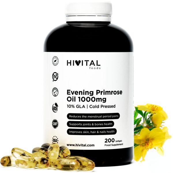 روغن گل مغربی Evening primrose oil 1000mg