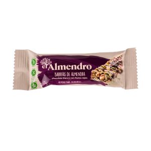 پروتئین بار شکلات سفید با توت قرمز Almendro