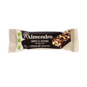 پروتئین بار شکلات تلخ 70 درصد Almendro