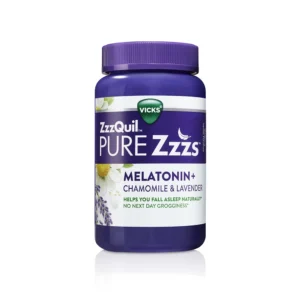 مکمل ملاتونین بزرگسالان بصورت پاستیل ZzzQuil PURE Zzzs Melatonin Gummies