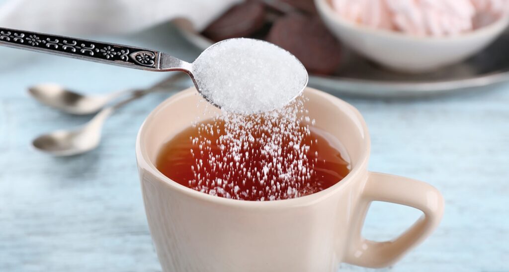استفاده از شکر استویا در چای