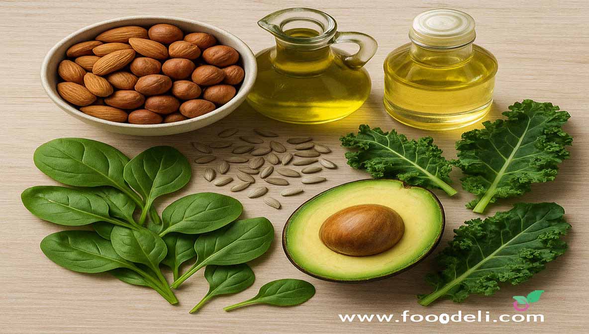منابع غذایی ویتامین E