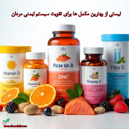 بهترین مکمل ها برای تقویت سیستم ایمنی مردان