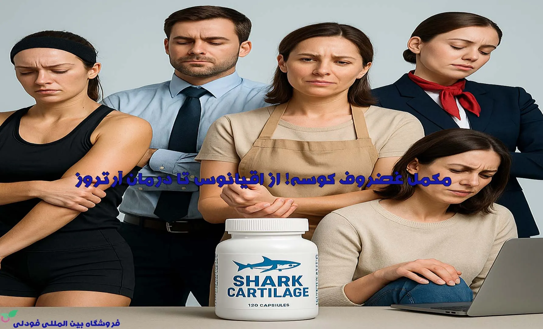 مکمل غضروف کوسه! از اقیانوس تا درمان آرتروز