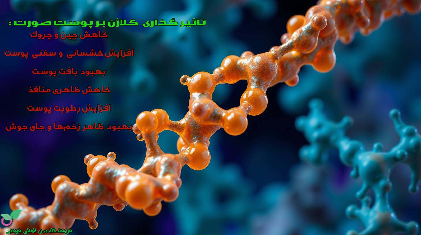 تاثیر مکمل کلاژن بر کاهش چین و چروک